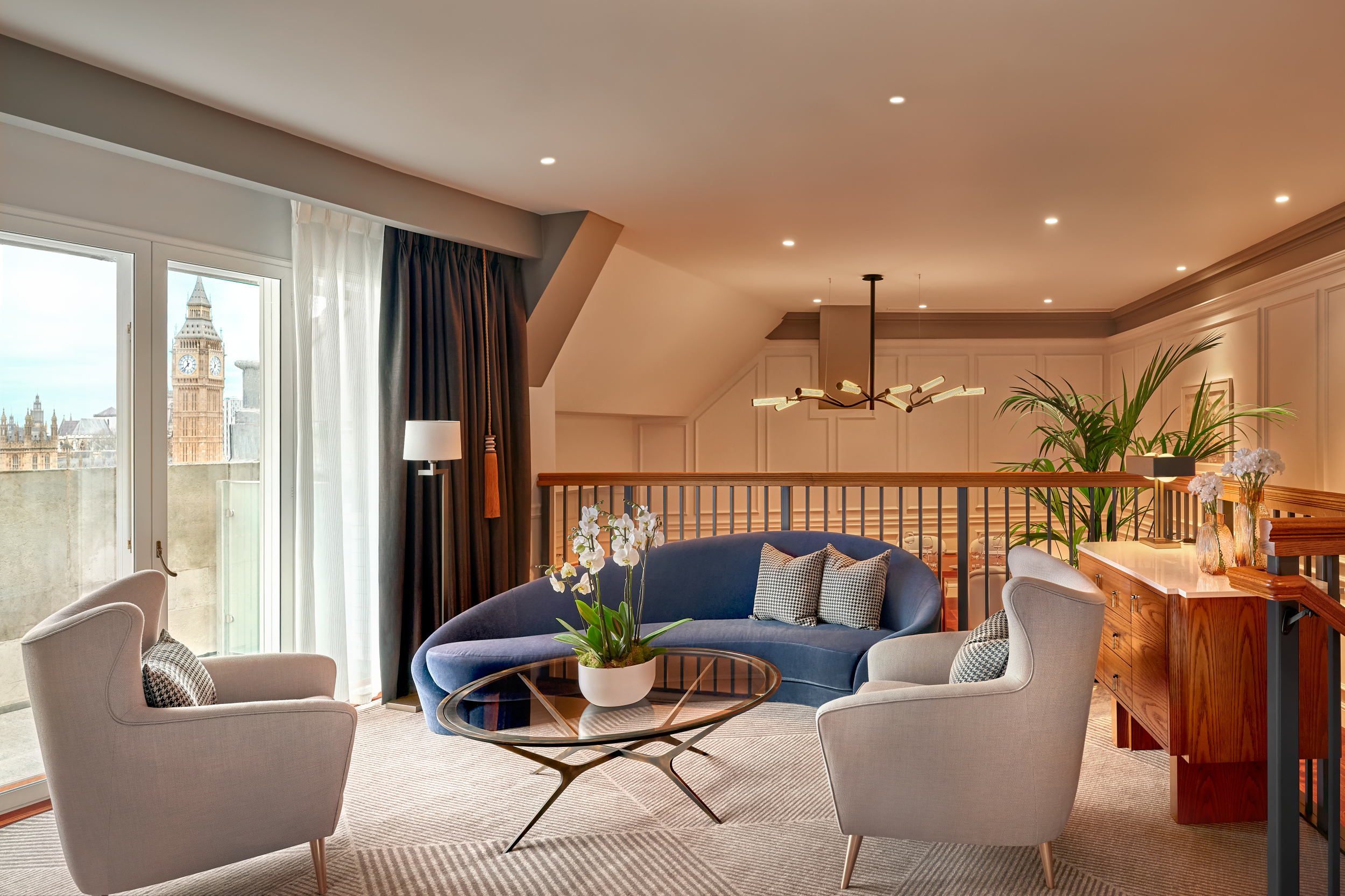 London Marriott Hotel County HallOver view