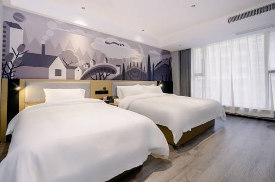 尚客优酒店(汊河镇第二小学向荣邻里中心美食街店)