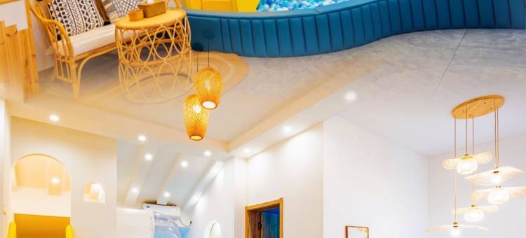 盖州浛瑞民宿温泉庭院图片