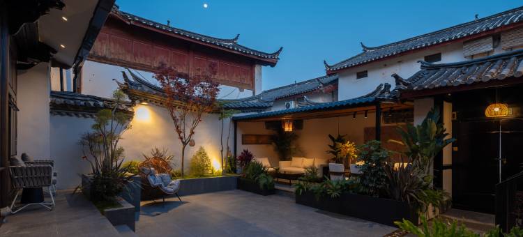 丽江古城芸栖无界花园度假庭院图片