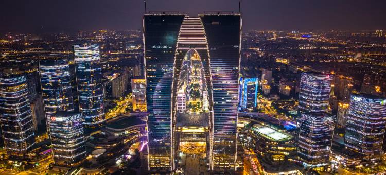 LBED SKYLINE天际线服务民宿(金鸡湖东方之门店)图片