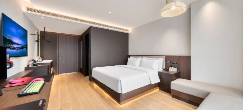 隆猫酒店(滨江万象城会展中心店)图片