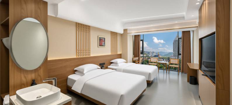 深浅·金塔临畔 | 智控雅居酒店(景洪告庄西双景星光夜市店)图片