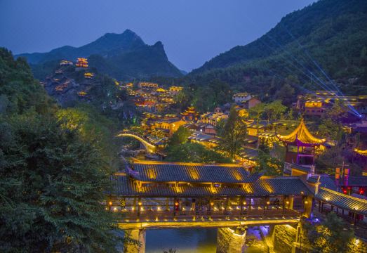 望仙谷悬崖民宿外景图