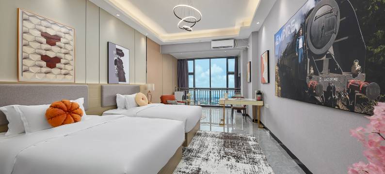 铂斯登行政公寓(广州白云国际机场清㘵地铁站店)图片