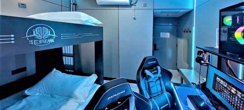 非竞界主题酒店(北京国展太阳宫地铁站店)图片