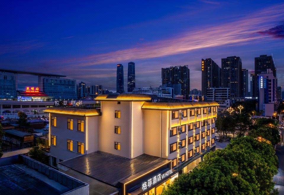 格菲酒店（昆明火车站北广场店）外景图