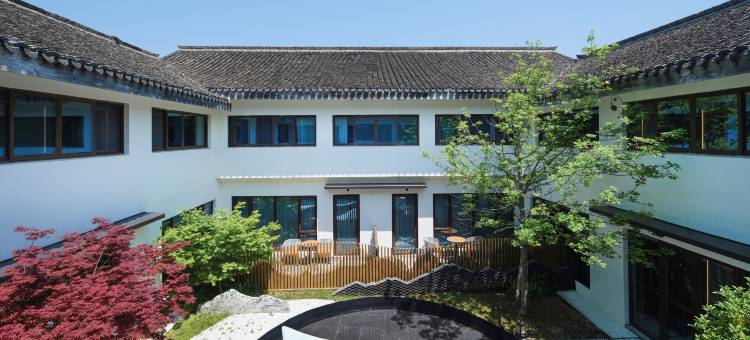 象山半边山观堂图片