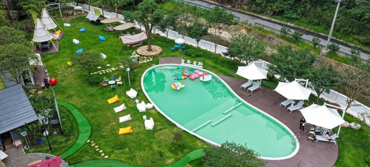 桐庐览亭星野·溪·谷·瀑·营·HALO RESORT(雅鲁漂流山湾湾店)图片