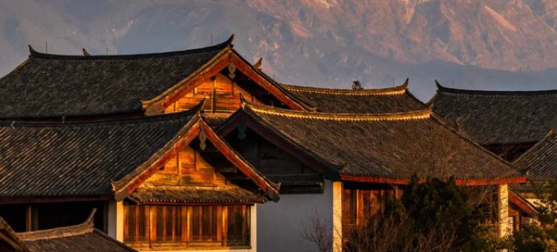 晴初阁·Mirth-sun新中式·秘密花园│东方美学民宿(古城大水车店)图片