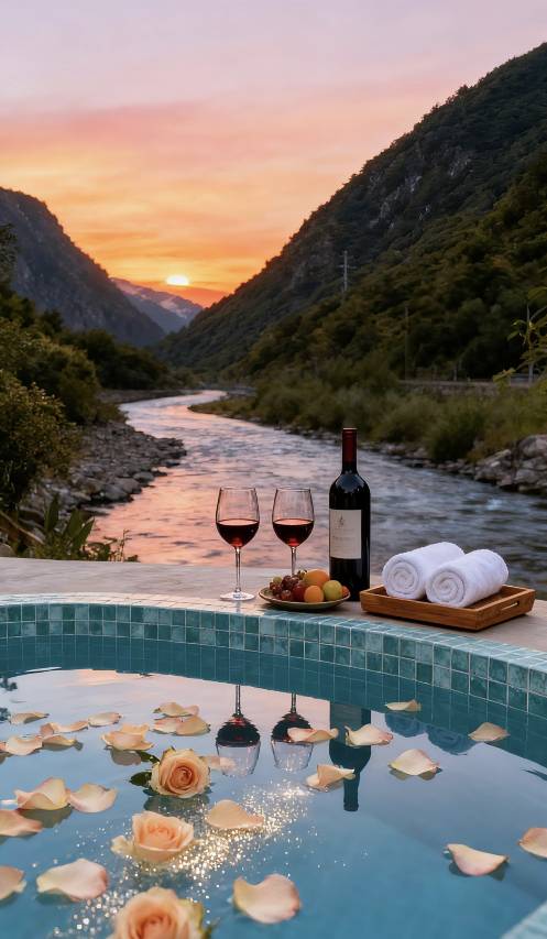 RelaxC丽宽·隐世汤泉酒店(毕棚沟理小路店)图片