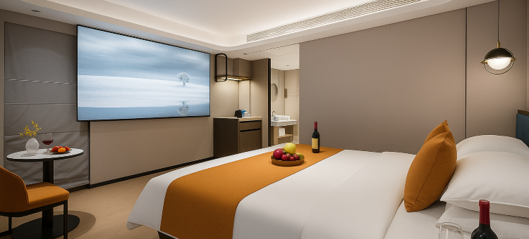 无锡•宜尚丨DESIGNERCINEMANIGHTVIEW高空酒店(三阳广场无锡站店)图片