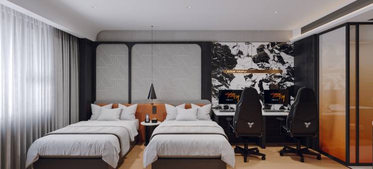 EHA赛博萤火电竞酒店(宜昌东站五一广场店)图片