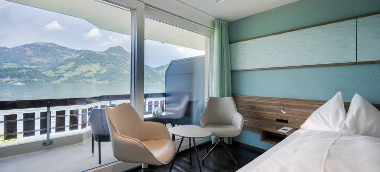 尼德瓦爾德納霍夫酒店坐落於湖畔，享受瑞士品質(Hotel Nidwaldnerhof direkt am See Swiss Quality)图片