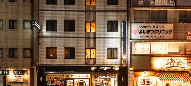 AreaOne酒店-高松(Hotel AreaOne Takamatsu)图片