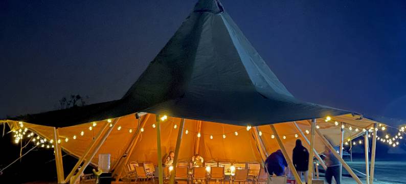 海上星空营地图片