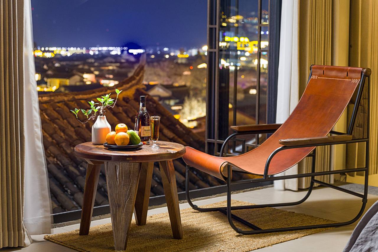 俏半山一城·设计师观古城雪山屋顶咖啡美宿(丽江古城大水车店)图片