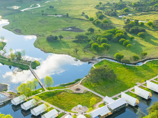 香格里拉茸洽·Glamping娜姆措温泉帐篷营地