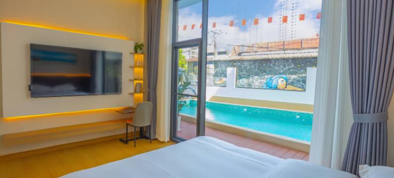 北海蓝珊瑚酒店(侨港风情街西街店)图片