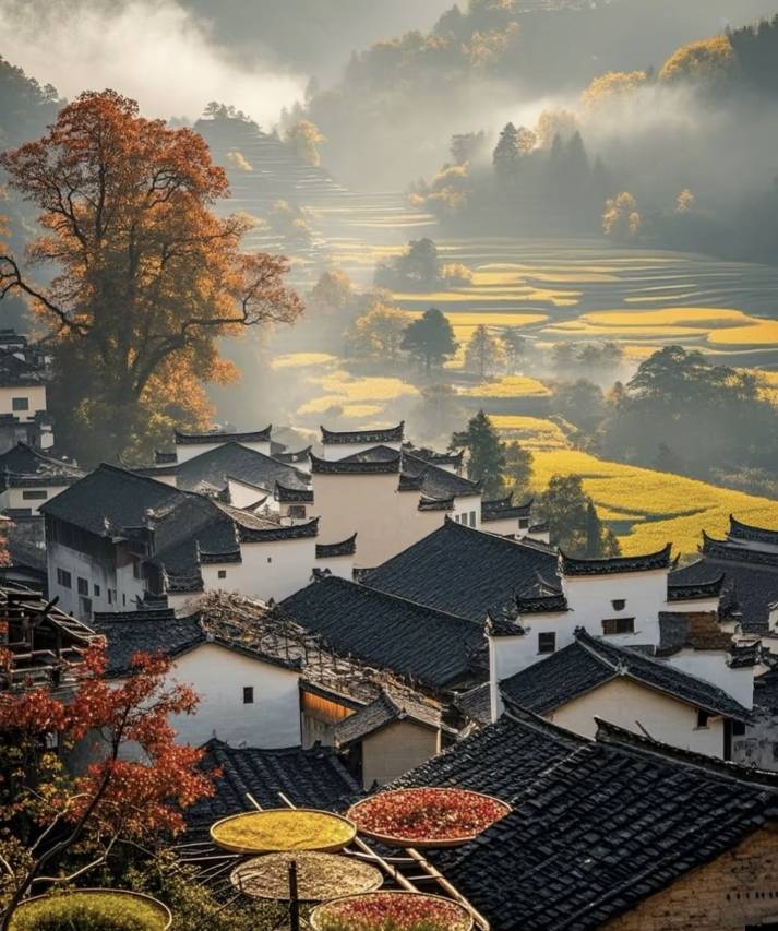 花筑·浠若奢野民宿(篁岭风景区店)图片