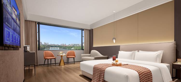 等风来·湖景vibe酒店(眉山远景楼音乐喷泉店)图片
