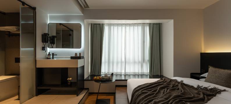 墨隐・里往Vintage美学意境酒店(花果园购物中心白宫艺术中心店)图片