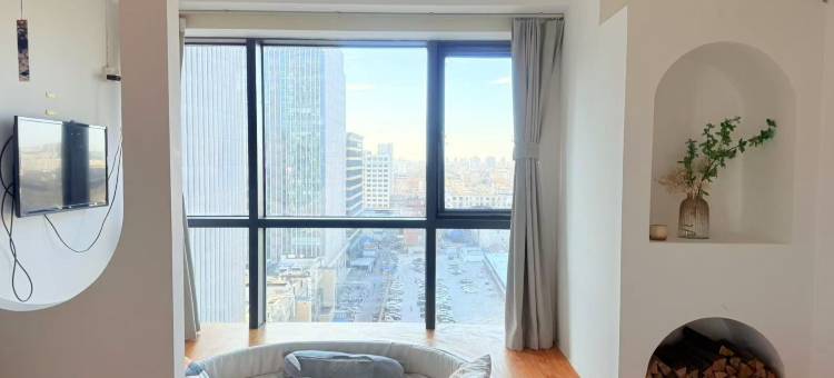 夕岚高空观景民宿(廊坊万达广场店)图片