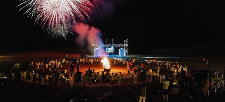 沙域胡杨之沙漠日记露营地图片