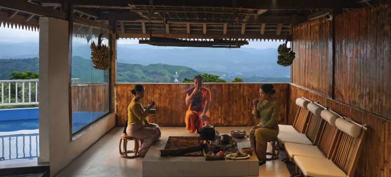 见山云宿(景迈山万亩古茶园店)图片