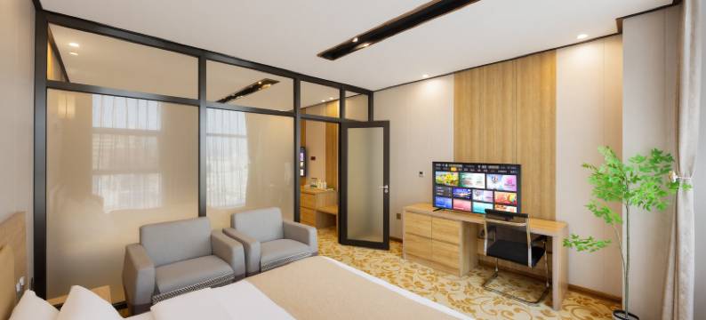 韩元•臻品｜PLUSHNESS•DREAMLY舒眠酒店(延吉延边大学网红墙店)图片