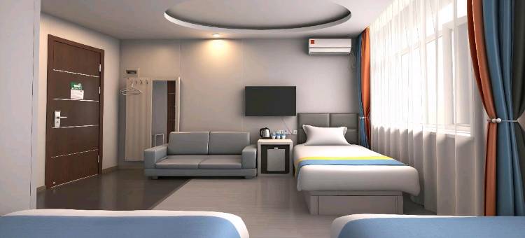 米朵花悦酒店(牡丹江站大商新玛特店)图片