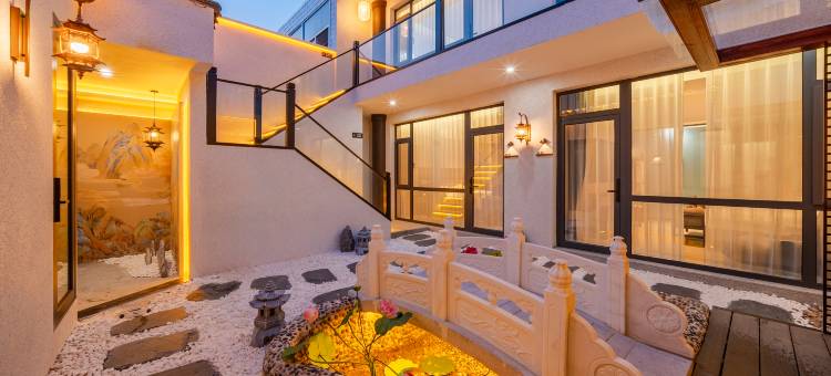 云山青HolidayVilla•宋氏美学|兰庭居私汤观景民宿(忻州古城店)图片