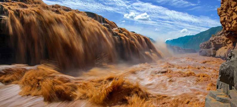 壶口瀑布静水河居民宿图片