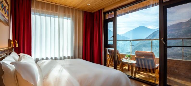 丹巴雅稞云舍图片