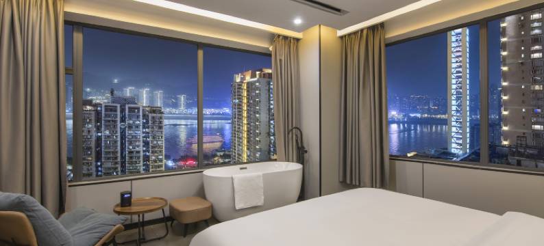 山海一宿江景酒店(解放碑步行街洪崖洞店)图片