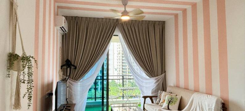 海景一房一卫4人高级公寓森林城市 1E-901(Seaview 1B1R 4pax condo Forest City 1E-901)图片