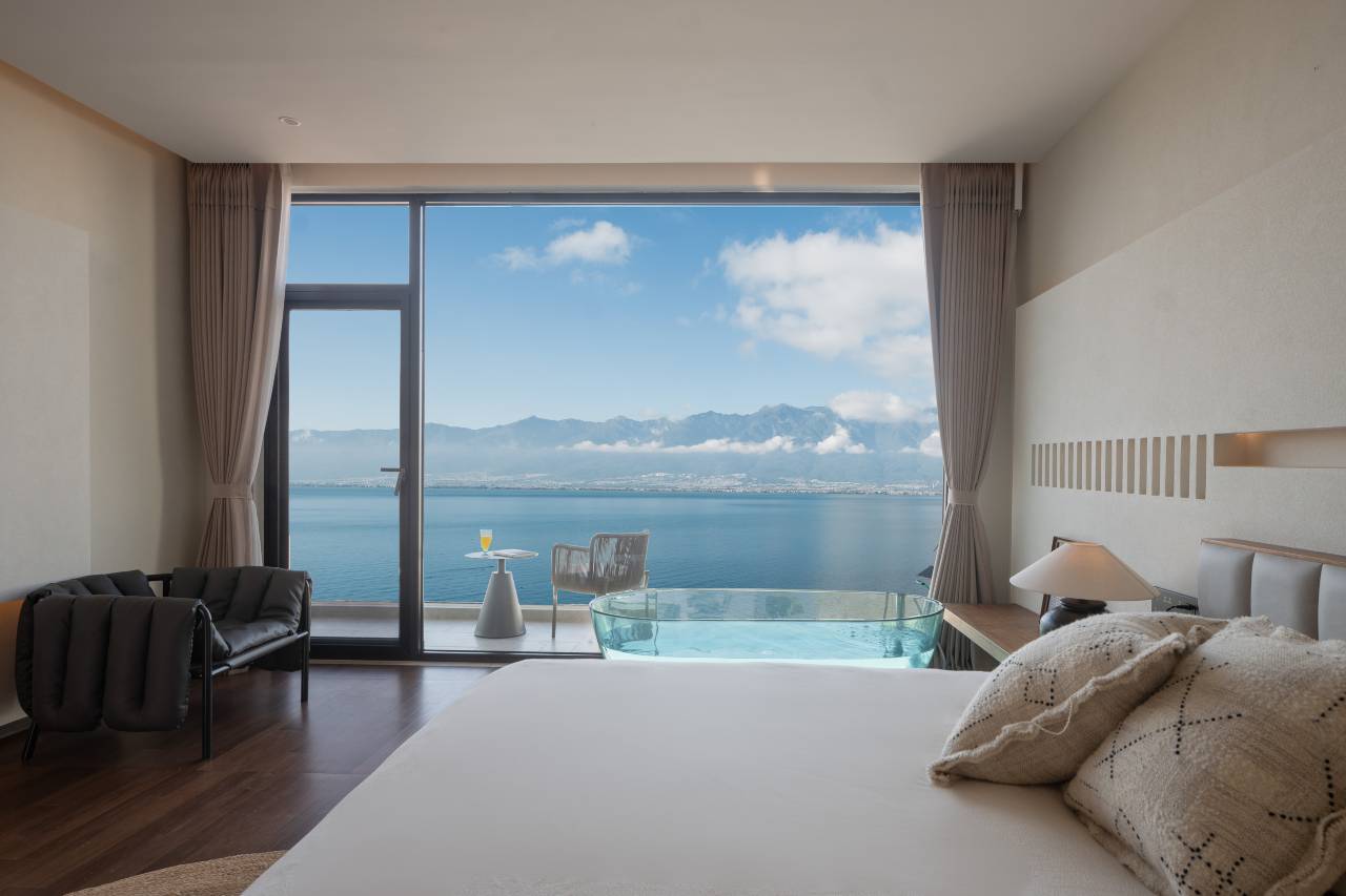 汐之屿·日落海景半山花园Villa·设计师度假酒店(洱海双廊店)图片