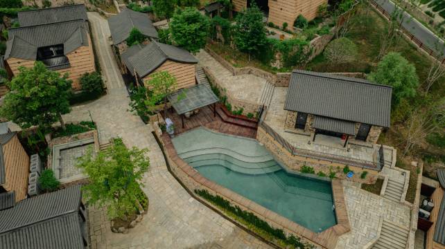 湖州十里芳菲香积岭村落图片