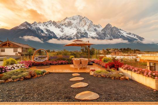 玖九·漫山梦丨雪见山丨日照金山·观景民宿(白沙古镇店)