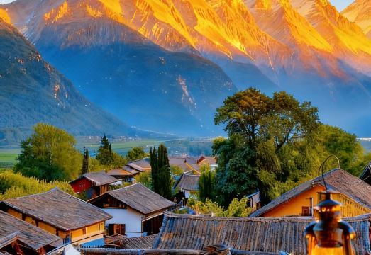 荒度余生AR-Xnn有风·光影美学丨° 既山野度假雪景酒店外景图