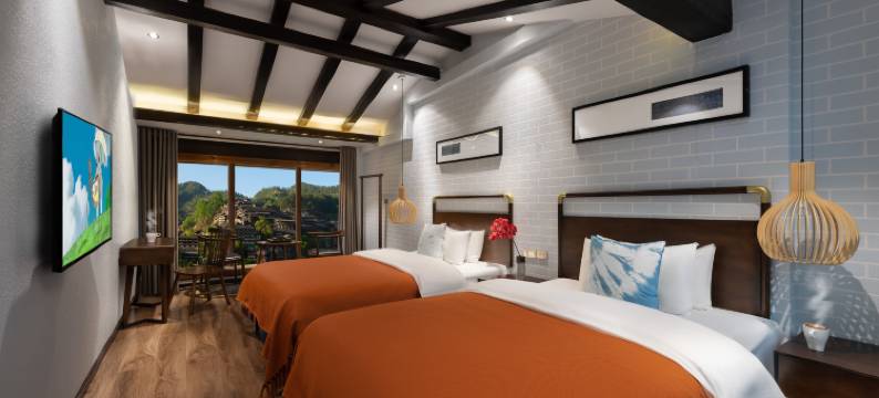 山与宿·花庄园(西江千户苗寨观景台店)图片