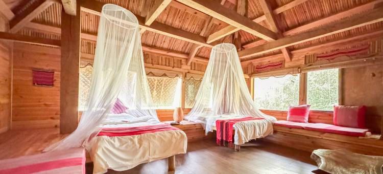 西盟秘境佤寨稻田庄园图片