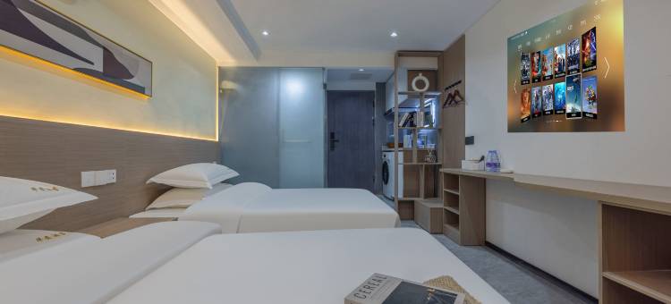 华安轻奢影音式公寓(宁波老外滩店)图片