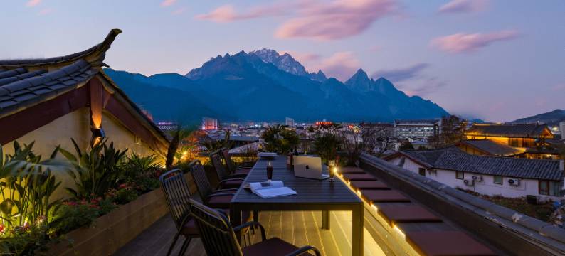 Lumist•一页冬观雪山全景隐奢美宿(狮子山店)图片