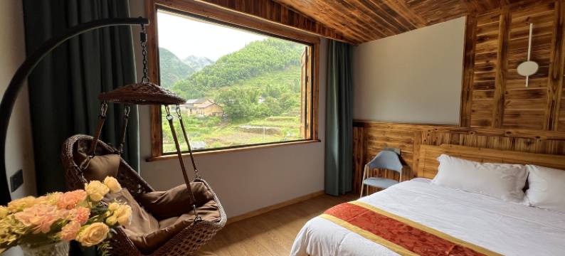 云梯小筑·中式原木风观山景休闲度假 Villa 民宿(云和梯田景区店)图片