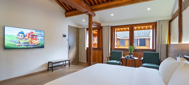 花筑·珑兰庭·古韵今风·临河观景·水墨江南庭院(黄酒小镇店)图片