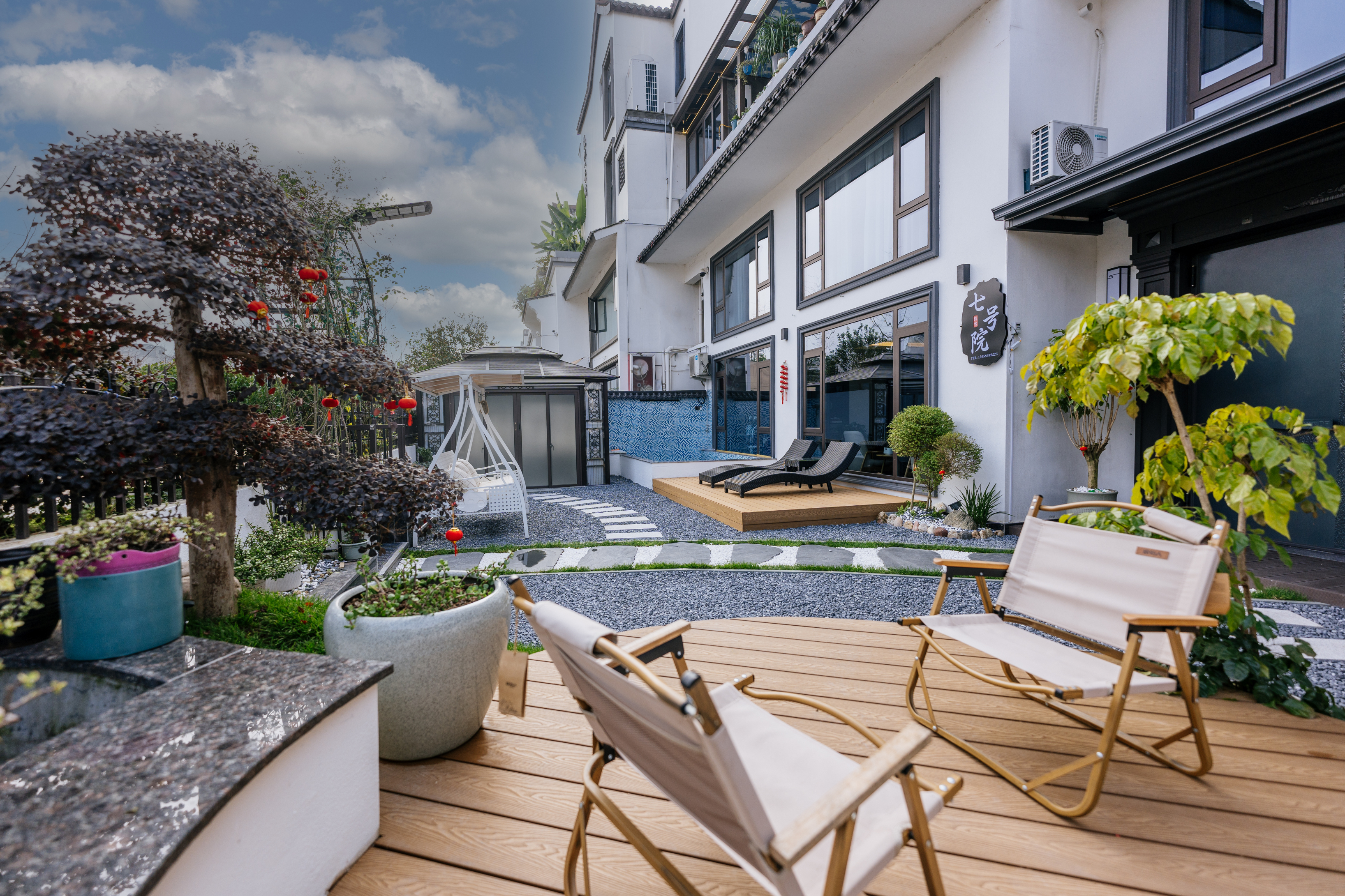 Jingning there - No.7 Courtyard Over view