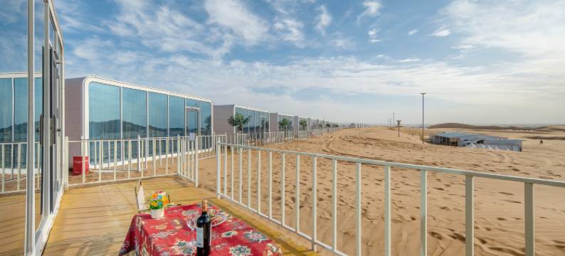 大漠流星露营地图片