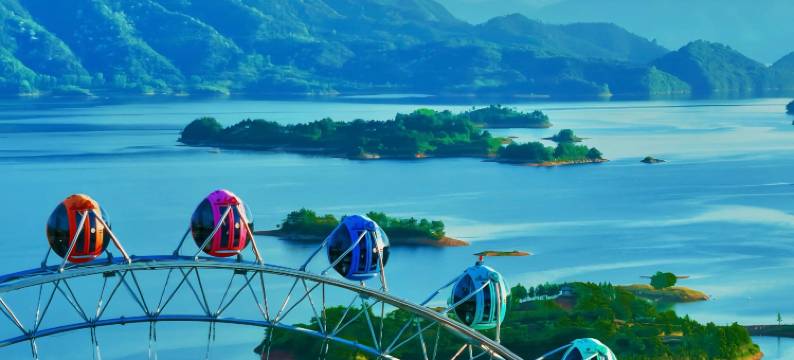 采蝶·九龙溪Villa·团建聚会度假休闲美宿(千岛湖理想花园店)图片