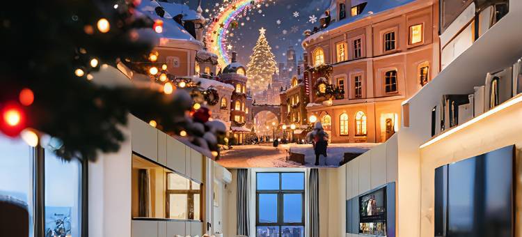 熙熙里·观景酒店(兰州万达茂奥体中心地铁站店)图片